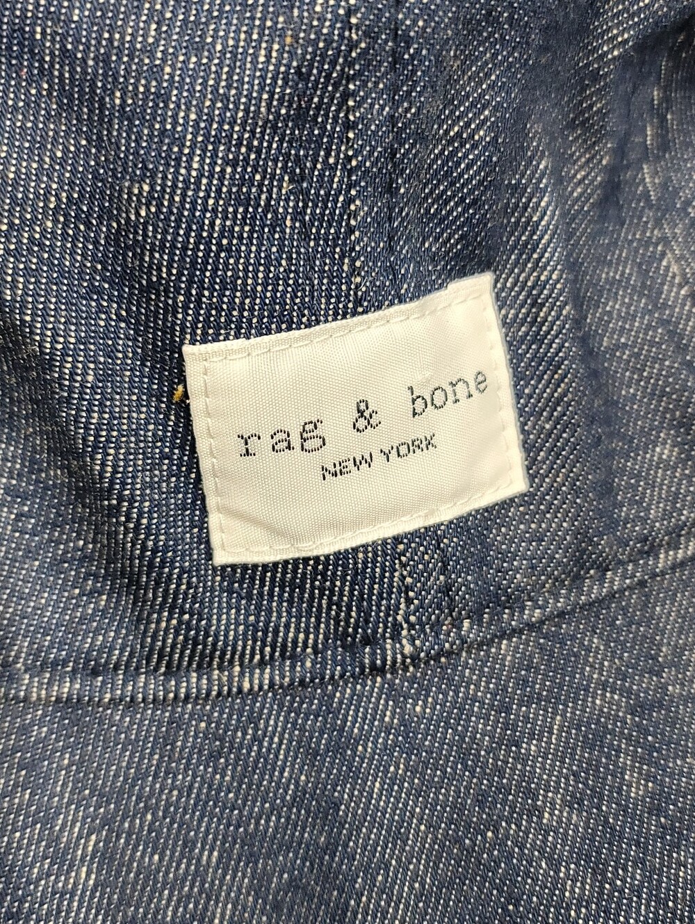 Womans Rag & Bone New York Denim Style Blue Bucket Hat - Picture 2 of 6